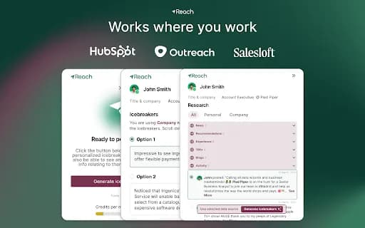 Reach: Hyper-personalization at scale
