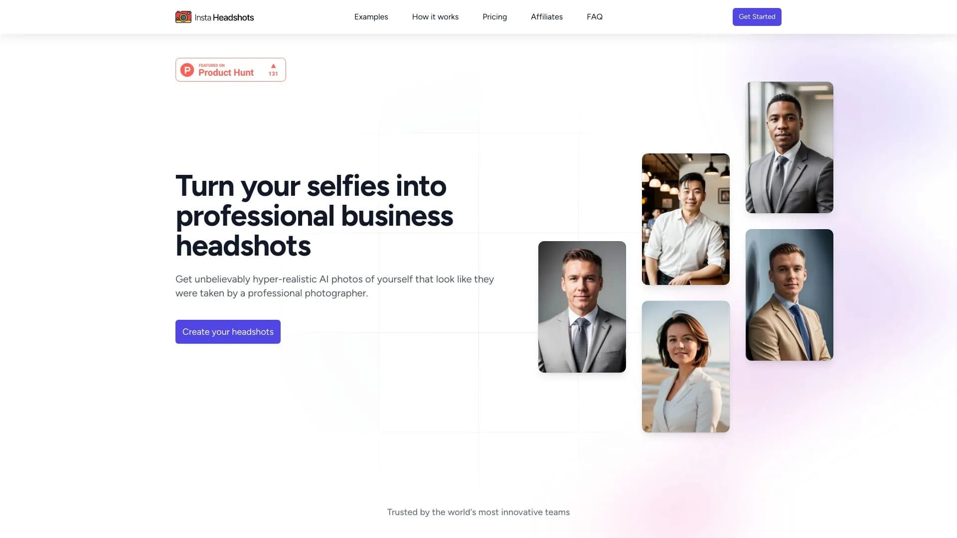 Instaheadshots - AI Headshots in a flash