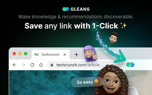 Save to Gleans ✨