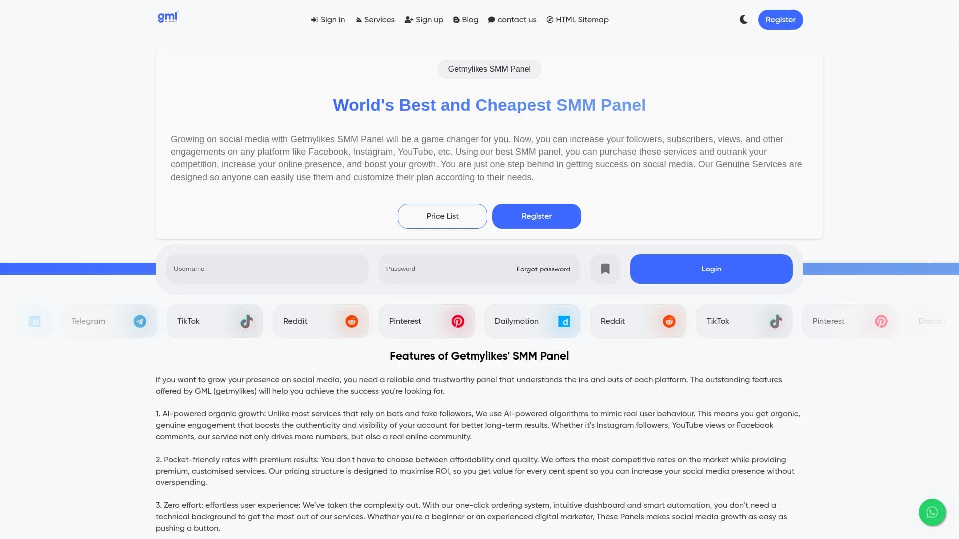 Best SMM Panel - GetMyLikes