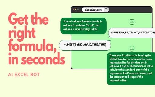 AI Excel Bot : ChatGPT Excel Assistant