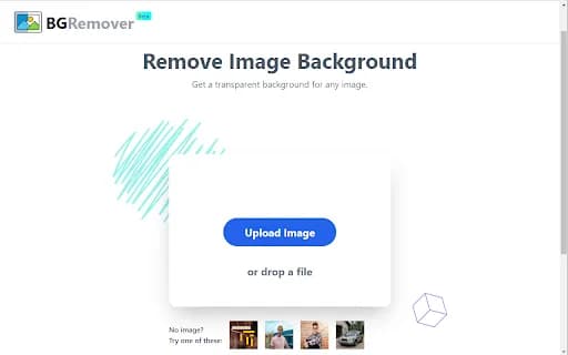 Bulk image background remover