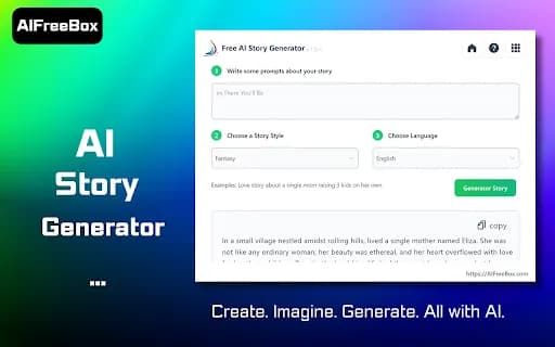 Free AI Story Generator - Craft Unique Plots