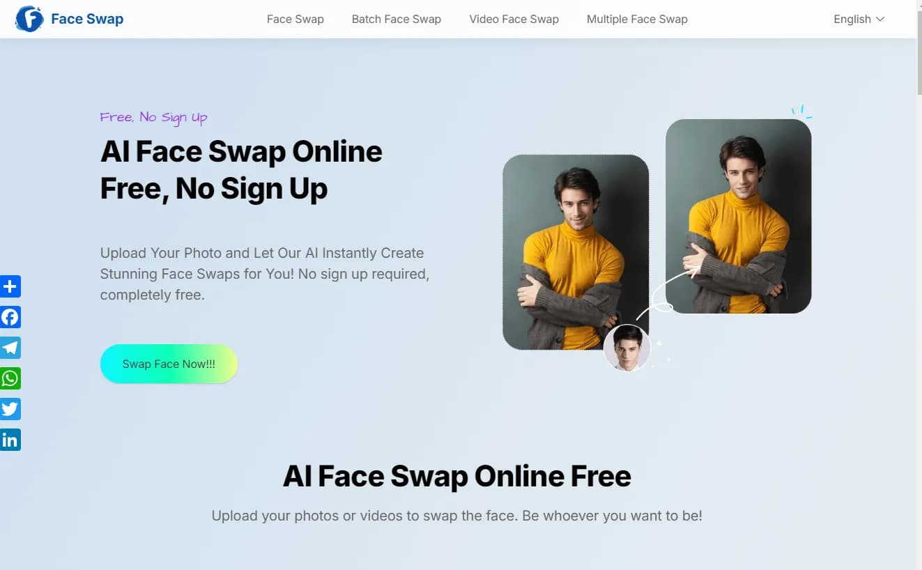 Free AI Face Swap