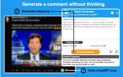 Mook: AI Tweet Generator With ChatGPT