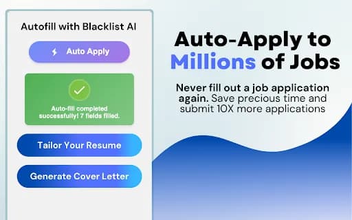 Blacklist AI - Autofill Job Applications
