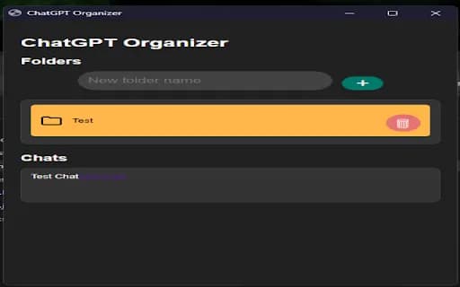 ChatGPT Folders