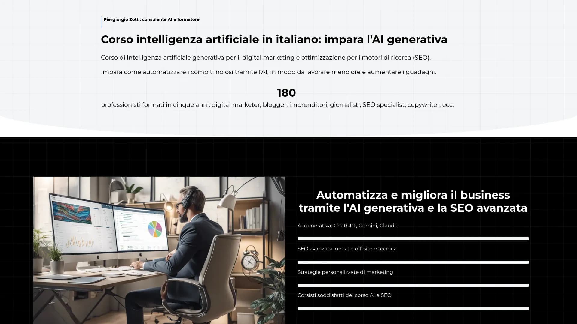 Corso intelligenza artificiale: AI coach